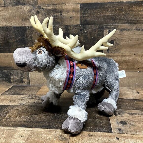 Disney Store Exclusive 16" FROZEN Reindeer Sven Plush Stuffed Animal - Picture 1 of 8